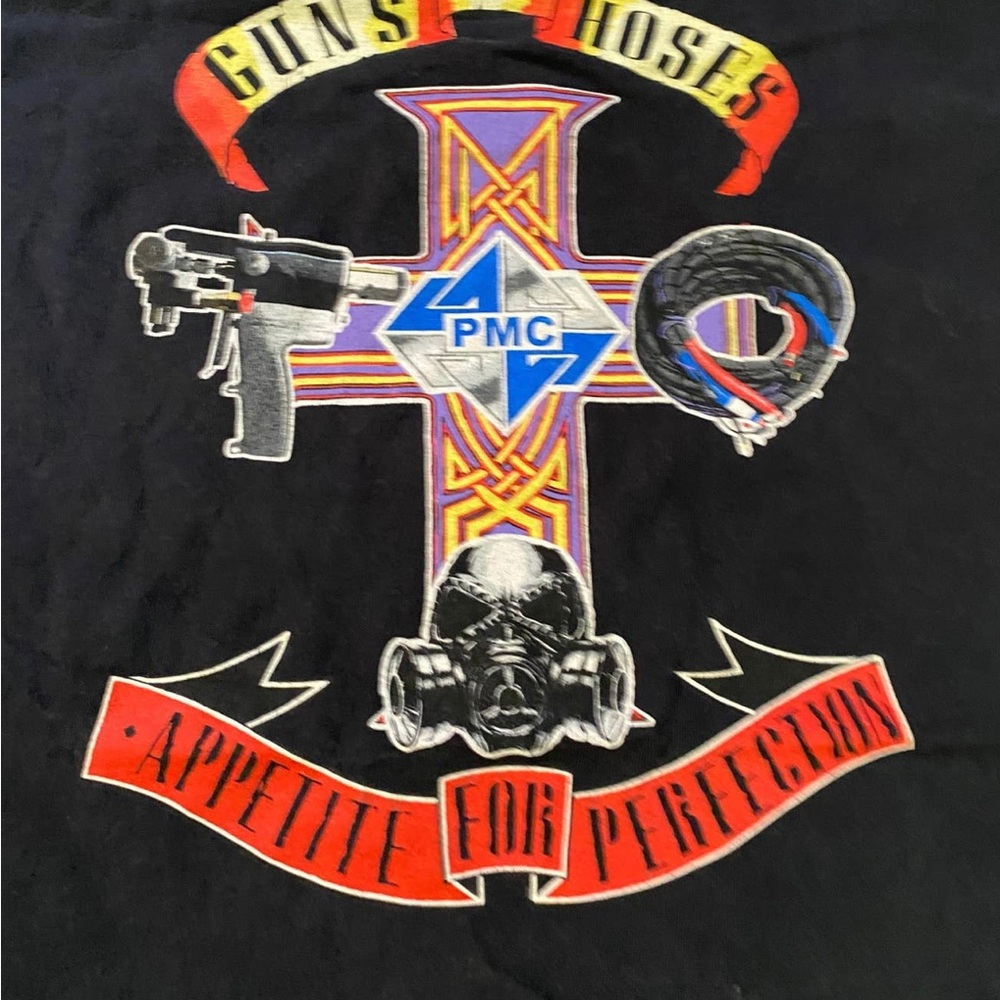MENS GUNS & ROSES TSHIRT - Picture 3 of 3